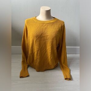 Mustard Yellow Knit Sweater H&M